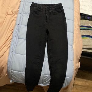 Black skinny jeans